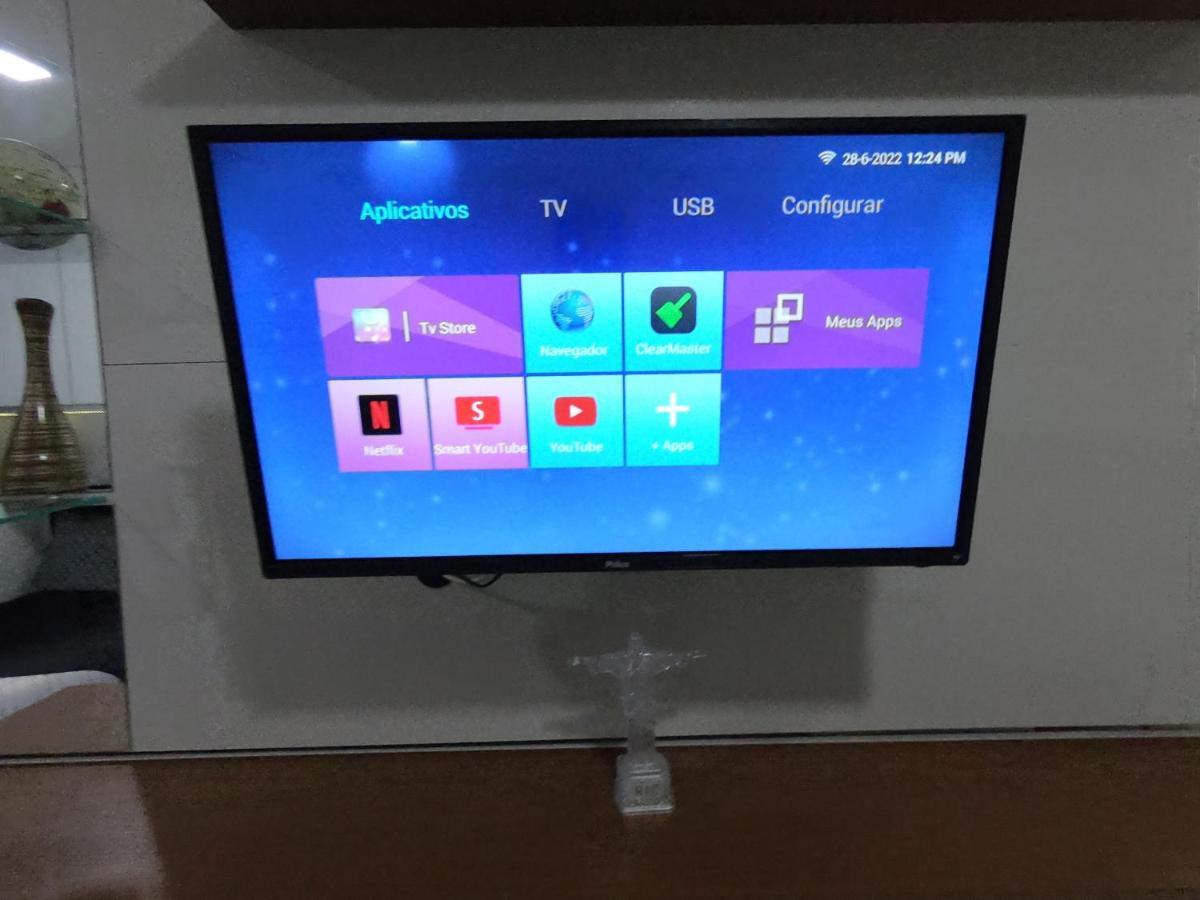 Sala living em prédio Familiar na Av da Praia Santos  Esterno foto